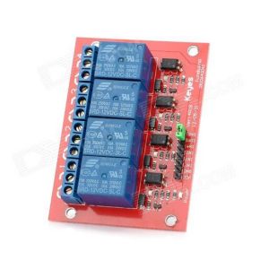 Demo Code Relay Module For Arduino , 5v / 12v 4-Channel Relay Module