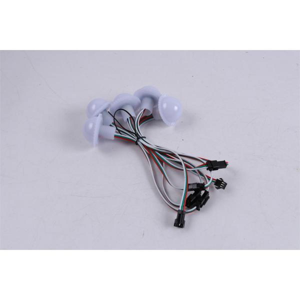 Quality Hemispherical 1W DC12V 5050RGB 45mm LED Amusement Lamp wholesale