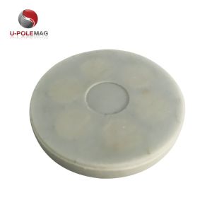 Rubber Coated N42 Neodymium Disc Magnet for Industrial Machinery Components and