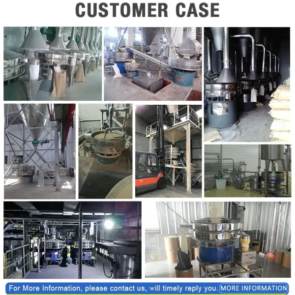 Explosion Proof Vibrating Sifting Machine Mining Powder Sieving Equipment