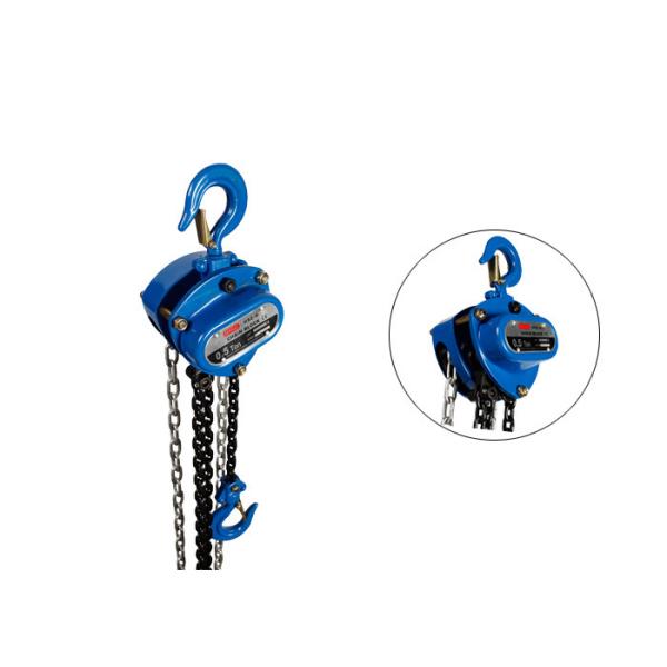 Quality Custom Color Chain Block / Chain Hoist Manual Automatic Double - Pawl Braking System wholesale
