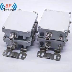 Cheap 4.3-10 Female Quad-Band Combiner Diplexer 1710-1880 1920-2170 2300-2400 2500-2700MHz for sale