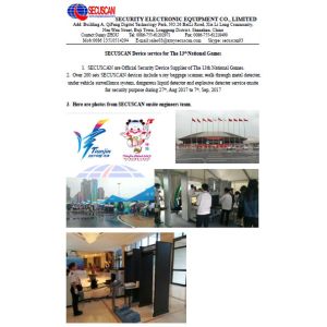 Cheap Conventional Xray Baggage Scanner To Check Luggage Weapons In National Games for sale