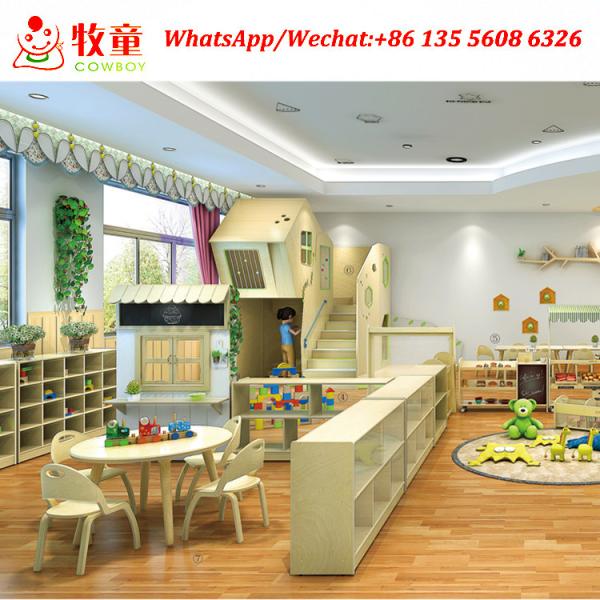 Good Quality China professional wood preschool facility furniture factory in Guangzhou