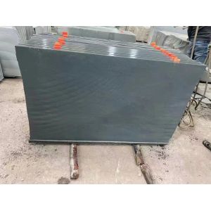 Residential High Hardness Natural Green Sandstone Slabs 900 X 600