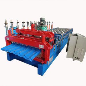 Top Quality Corrugated Tile Roof Sheet Making Roll Forming Machine Steel Channel