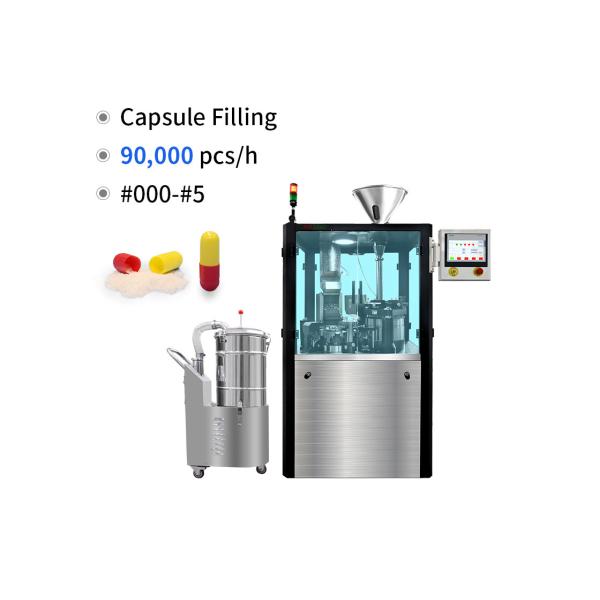 Automatic Pharmaceutical Capsule Filling Machine With 3 Year Warranty 5.5KW
