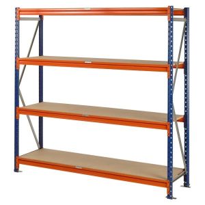 Cheap Warehouse Storage Longspan Racking / Iron Shelf Rack Medium Duty for sale