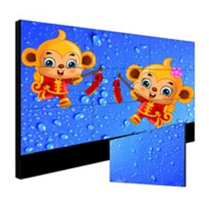 Cheap Custom Seamless Video Wall Monitors , 49 Inch Exhibition 4 Screen Video Wall for sale