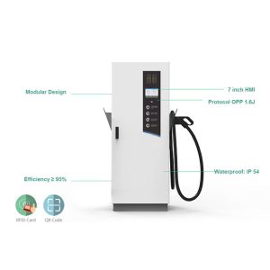 IP54 Protection Level DC EV Charging Station 120KW OCPP CCS