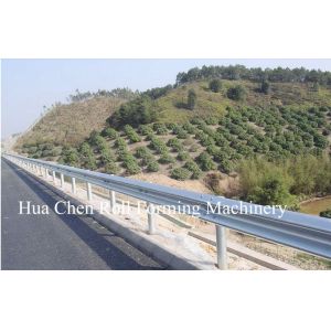 Hydraulic Automatic Highway Guardrail Roll Forming Machinery with CE Certificate