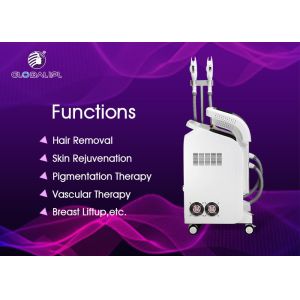4 In 1 RF E Light ND YAG IPL Laser Hair Removal Machine 10MHz RF Frequency