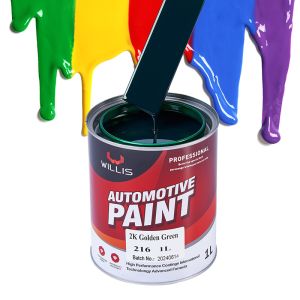 Tough 2K Base Red UV Resistant Auto Refinish Paint Two Component Auto Refinish