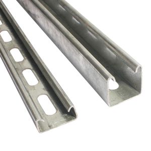 Anodized Corrosion Resistant Aluminium Unistrut Channel Slotted C Channel