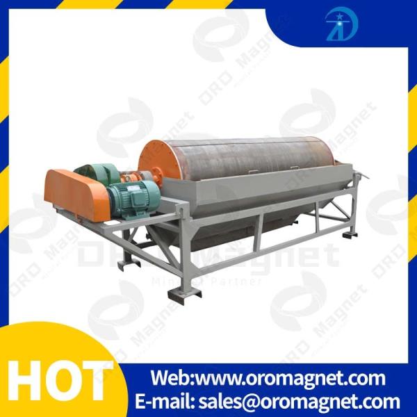 Drum Type Wet High - intensity Magnetic Separator Wet Permanent Magnetic