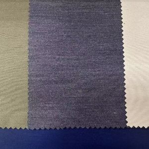Polyester/Rayon/Spandex Double Weave Twill Fabric Piece Dyed for Lady′s Suit,
