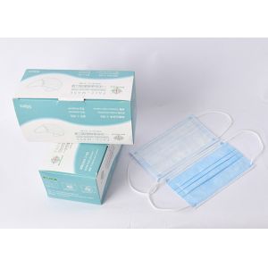 Breathable 3 Ply Disposable Mouth Mask Effectively Isolating Bacteria Pollen