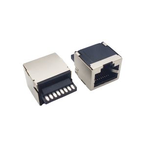 Crystal Head Cross Interconnect RJ45 Connector OEM