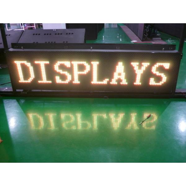 IP65 PH10MM Two Sided Led Outdoor Signs 10000 Dots Led Moving Message Waterproof