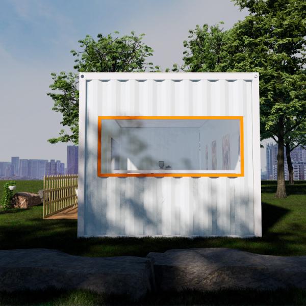 Detachable Container House with Fireproof EPS Sandwich Panel and Customizable