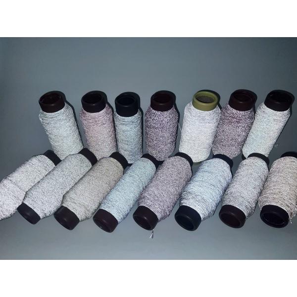 Gray Color High Reflective Yarn Soft Reflective Stitching Thread Reflective