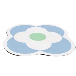 Sustainable Non-Slip Custom Logo Pink Waterproof Washable Kitchen Deep Dish Mats