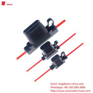 China Highly durable automotive parts, automotive fuse holder/fuse has the ability to protect automotive electronic circuits and maintain current 5A-100A on sale