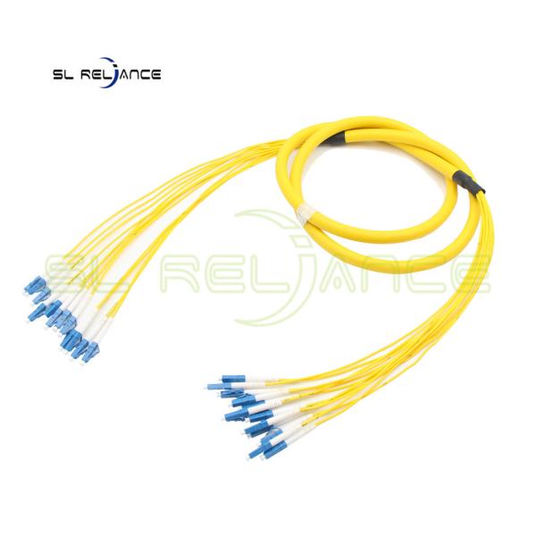 Quality FTTB Simplex Fiber Optic Patch Cord , Indoor SM SC Fiber Jumpers wholesale