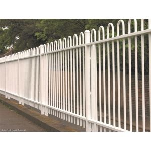Hairpin Heavy Duty Wire Mesh Fence Panels Hoop Top / Bow Top Railings Steel