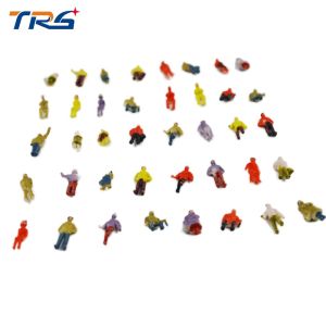 1:100 scale ABS plastic model painted figures model people 2cm for model