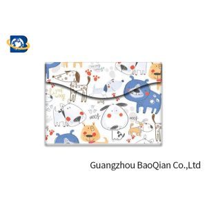 Coloful Picture 3D Lenticular Printing Service Plastic File Bag / Folder