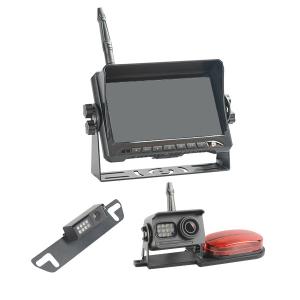Cheap Waterproof IP69K RV Wireless Rear View Camera And Monitor With DVR System for sale