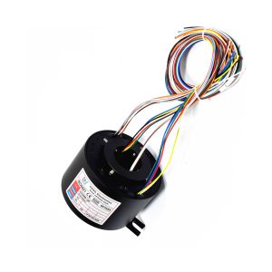 12 * 6A Robot Slip Ring , Electrical Collector Ring Signal Transmitting