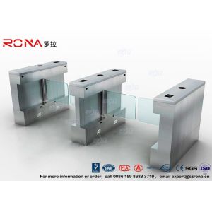 Heavy Duty Swing Gate Turnstile Museum Durable Brushless Pedestrian Security