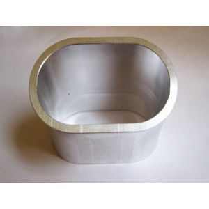 Bathroom Partition Hardware CNC Aluminum Pipe Nipple