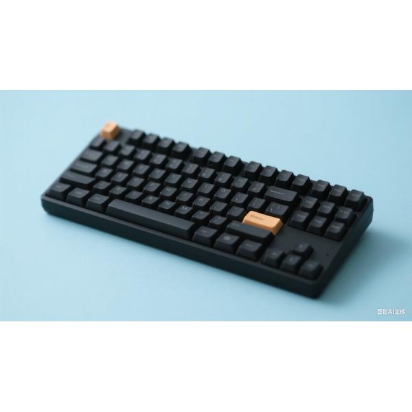 Quality Double Shot PBT Keycaps OEM Profile Black White Top-Printed Legends wholesale