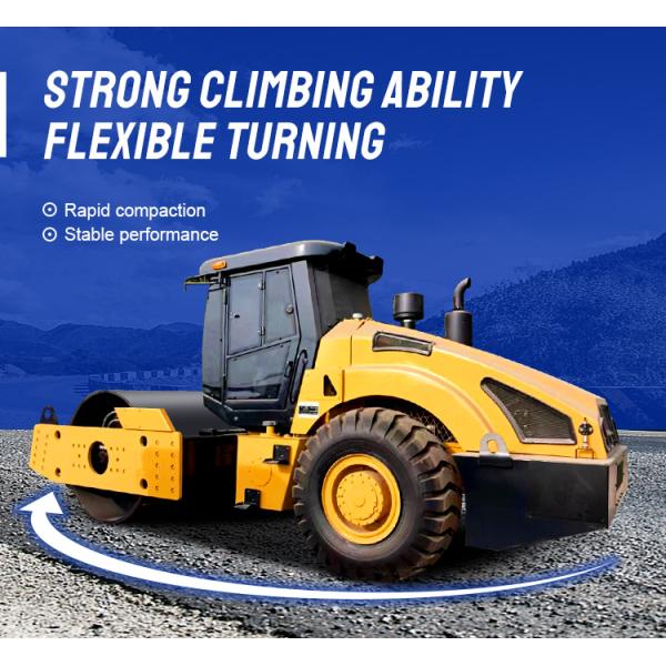 Fully Hydraulic System Double Single Drum Vibration Road Roller Ride for Road Compaction