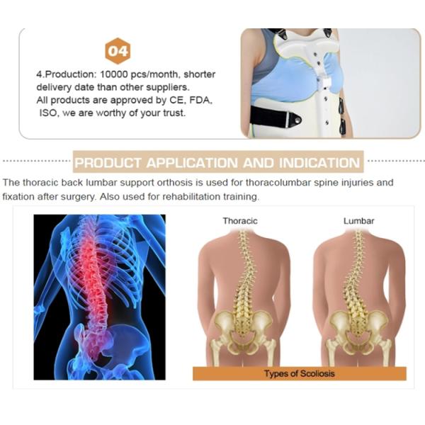 Healthcare Product Inflatable Back Brace for Orthopedic Rehabilitation Thoracolumbar Spain Sacral Brace