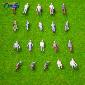 Cheap 1:150 ABS plastic scale Painted Model Train Passengers Model Figures for model building material for sale