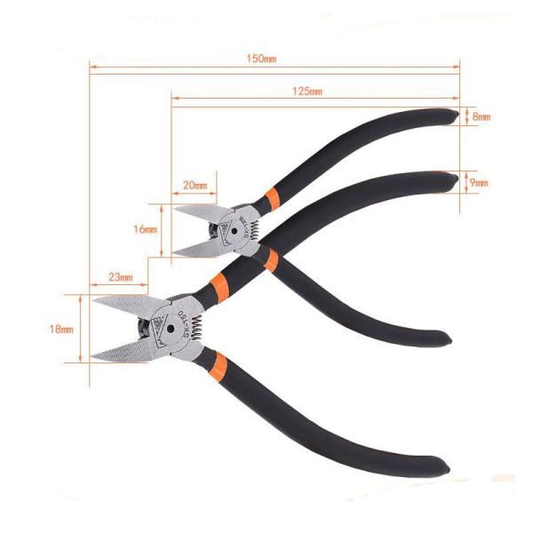 Diagonal Wire Metal Cutting Pliers Good Cutting Capacity For Electrical Repairing
