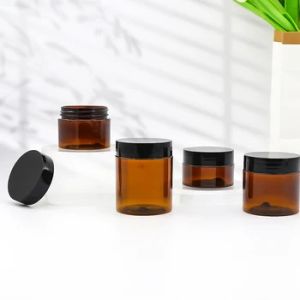 Customized 80ml Plastic Cosmetic Jar Container For Makeup And Skincare Products