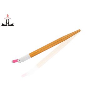 CE Certificate Light Yellow Manual Eyebrow Pen Micropigmentation Shadow