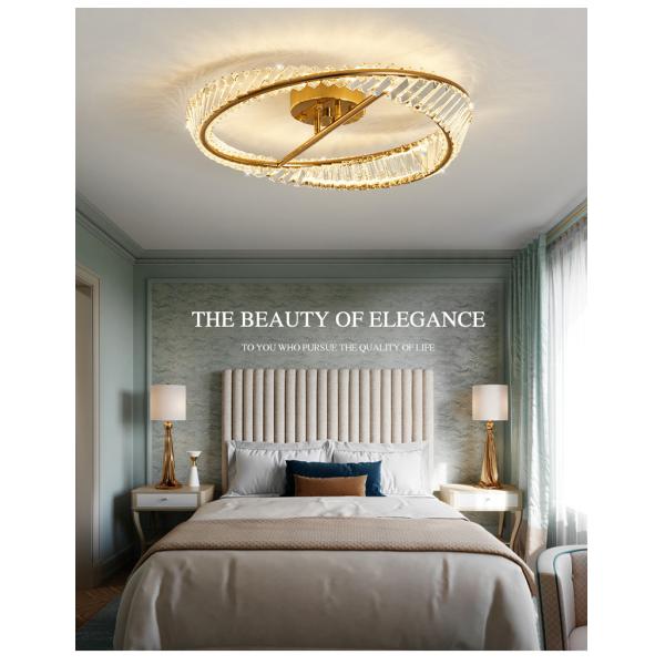 Nordic Luxury Ceiling Lamp Creative Living Room Dining Room Crystal Ceiling Chandelier(WH-CA-101)