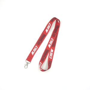 China Plain Eco Friendly Trade Show Lanyards , Polyester Cool Looking Lanyards on sale