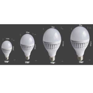 9W E27 LED bulb lamp good heat dissipation warm white/cool white globe light