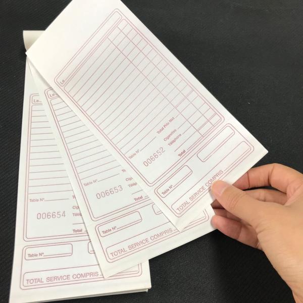 Quality Factory directly supply Black Order pad designed for Books 50checks wholesale