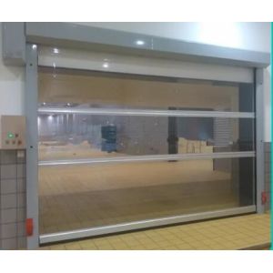 Fast Speed Pvc Rapid Roller Doors Stainless Steel Automation Rolling Shutter