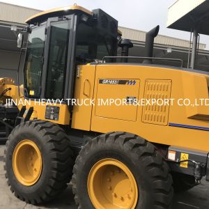 GR165 142kw Tow Hydraulic Compact Motor Grader Road Asphalt Machine