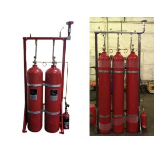 Cheap 80Ltr IG541 Inert Gas Fire Suppression System Spraying Time 120s for sale