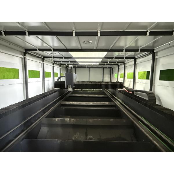 AC380V/50Hz/60Hz Power Supply Exchange Table Laser Cutting Machine With Enclosed